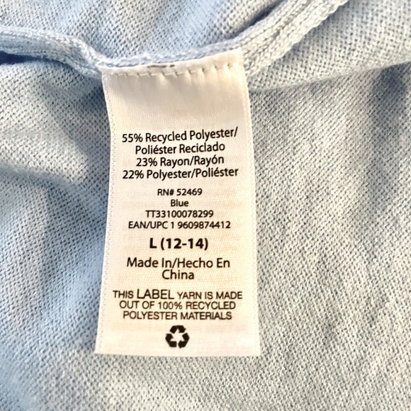 Time and Tru Women's Open Front Cardigan Sweater - Picture 6 of 6